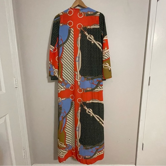 Akira  long pattern boho kimono size small - Picture 5 of 8